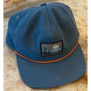 Cotopaxi Unisex Baseball Cap Blue Desert View Heritage Rope Adjustable One Size